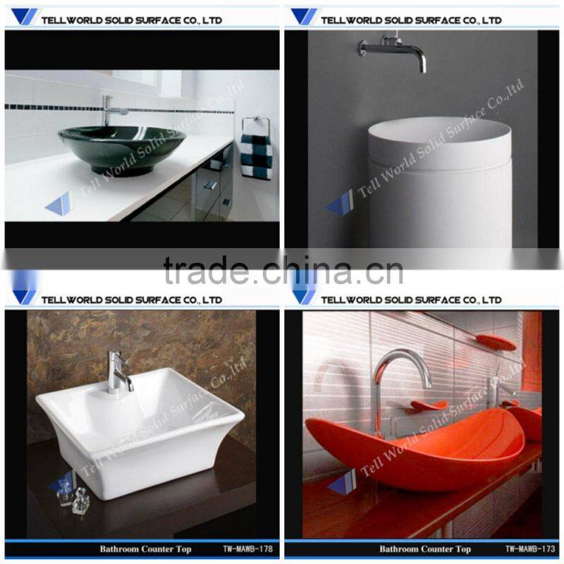 TW 2015 simple design natural stone chinese wash basin