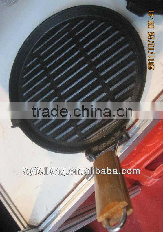 cast iron pan/griddle/skillet/ bbq pans manufacturer