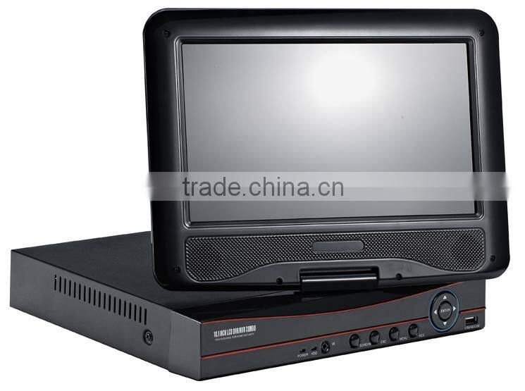 2.4G WIFI NVR KIT 4CH 720P HD Infrared IR Wireless Night Vision Video Surveillance IP Bullet Wifi Camera Recorder