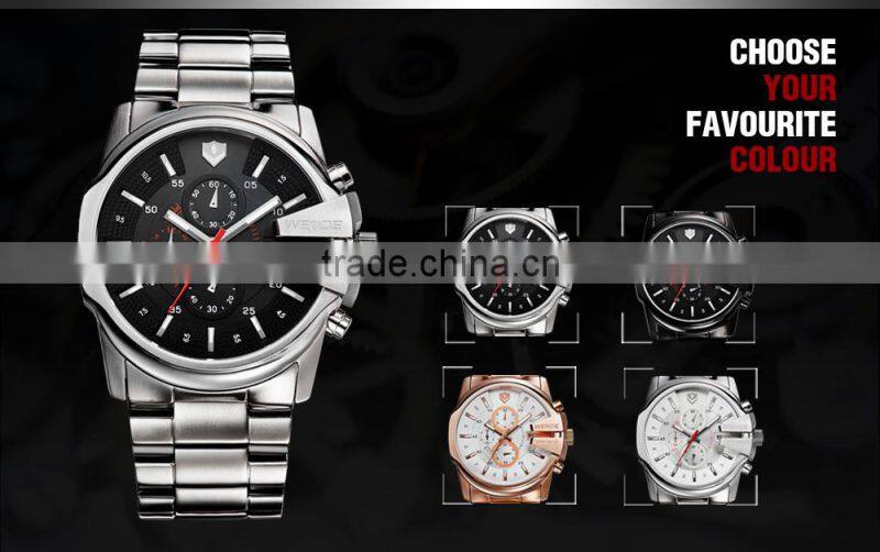 WEIDE High Quality Factory Sale Promotion Quartz Man Vogue Watch