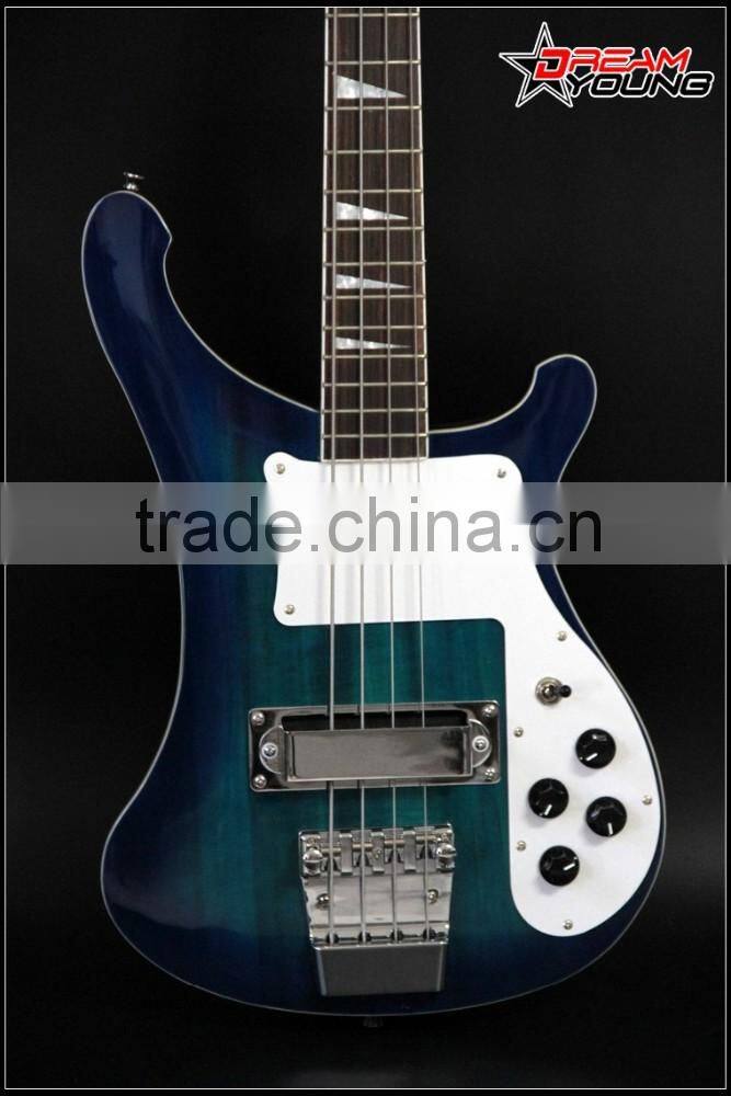DS-EB6011 Blue Color Canadian Maple Neck Bass Guitar