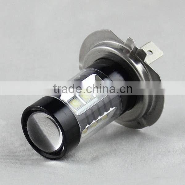Car H7 OSRAM LED Fog Light 80W 16leds SMD Auto Led Daytime Running Lights Fog Lamp 360 Degree DRL Bulbs DC12V~24V LEDS