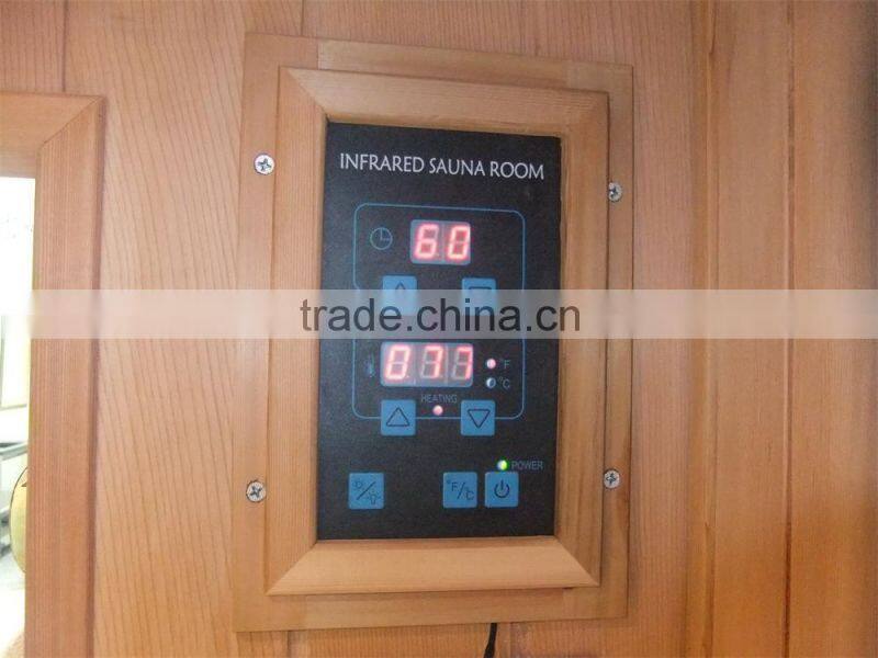 4 person Far Infared Sauna Room Wooden sauna cabin KD-5004D-1