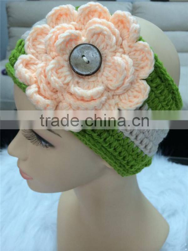 Womens headband, crochet headband , womens ear warmer