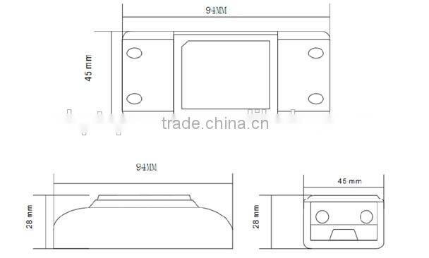 7W DC9-24V 300mA Constant Current LED Driver PA-26300