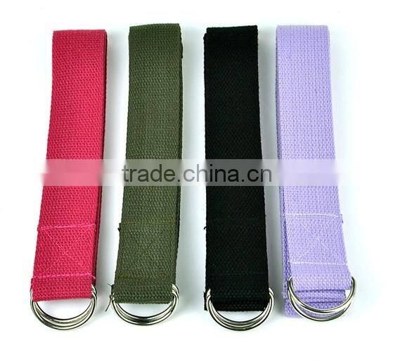 Yoga & Pilates Type Yoga Accessories Buckle Cotton Yoga Strap