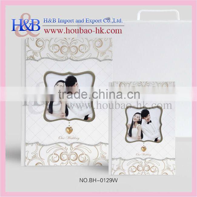 10*10 14*14 Crystal And Paiting Cover Fashion Hot Sale Photo Book Wedding Photo Album