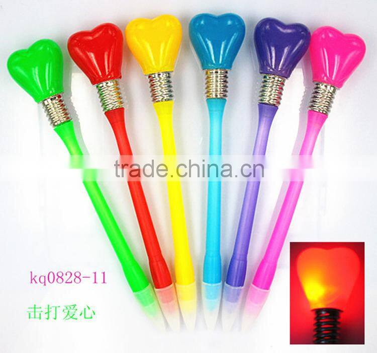 LED lighting up pen Valentine's pen