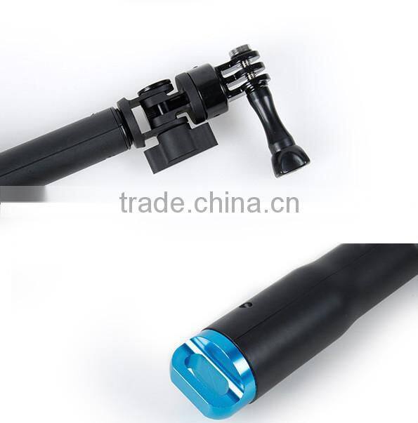 Handheld Monopod With WIFI Remote Housing And Mount Adapter For Gopro 4