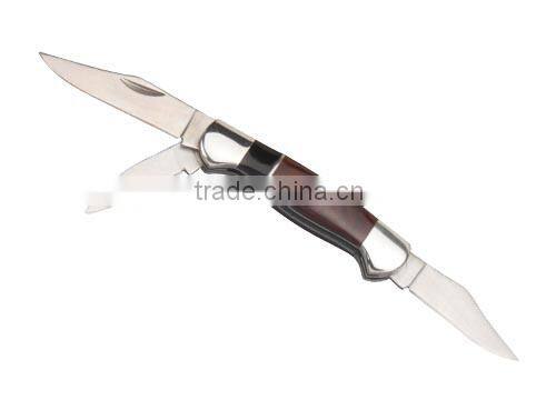 Multi Function Tools 3-blades Folding Pocket Knife