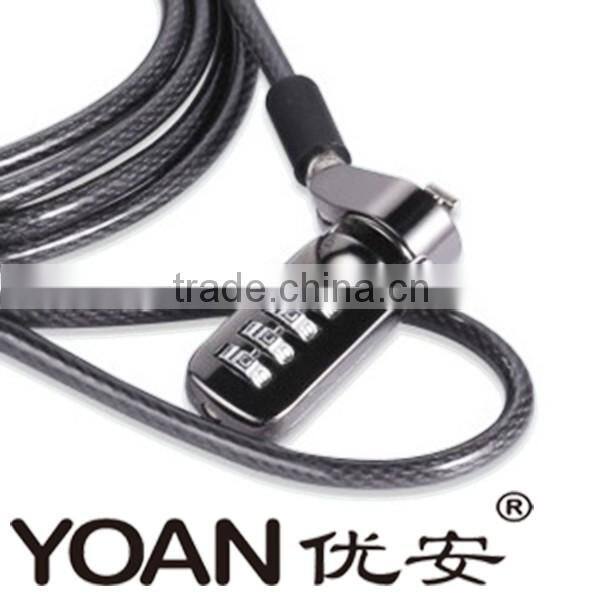 4 digital combination notebook laptop lock