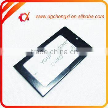 2015 new arrival aluminum Airplane Luggage Tags