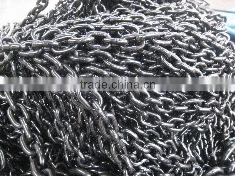 G80 black oxide lifting chain