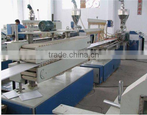 PVC plastic sheet extrusion line