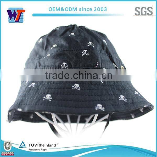 Blue corduroy bucket hats made in china reversible bucket hat with reflective trim