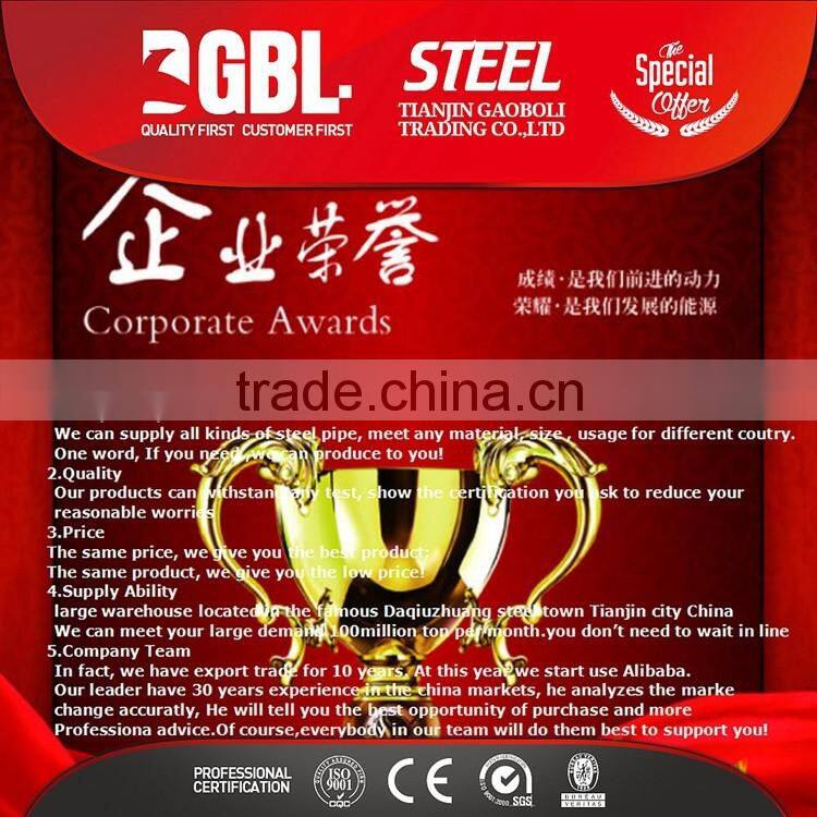 steel structure large span building ASTM A53 Steel pipe/galvanized steel pipe