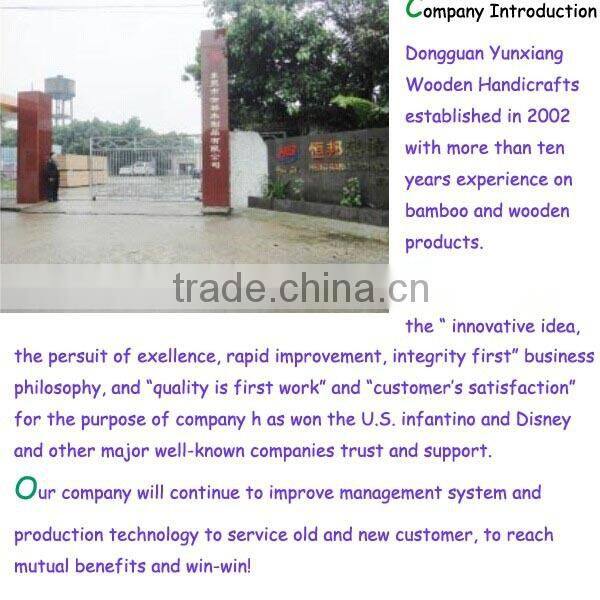 Glass Hanging Car Perfume Pendant Bottle with Wooden Cap