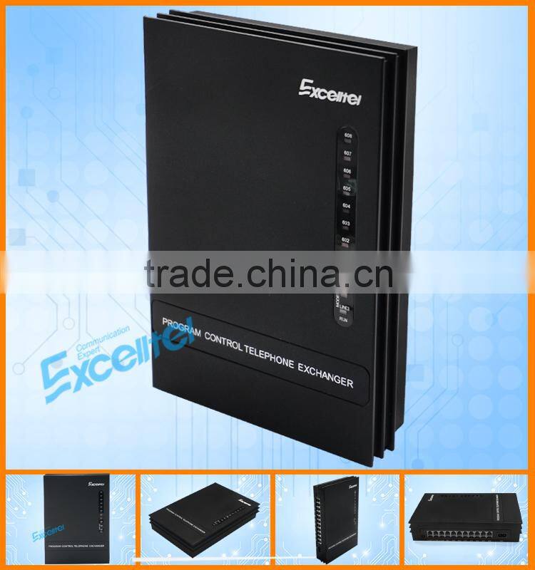 Excelltel /PABX / SOHO PBX / mini pbx/MD308 3 CO line 8 extension for home and office