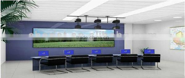 Two Projection Screens Edge Blending System