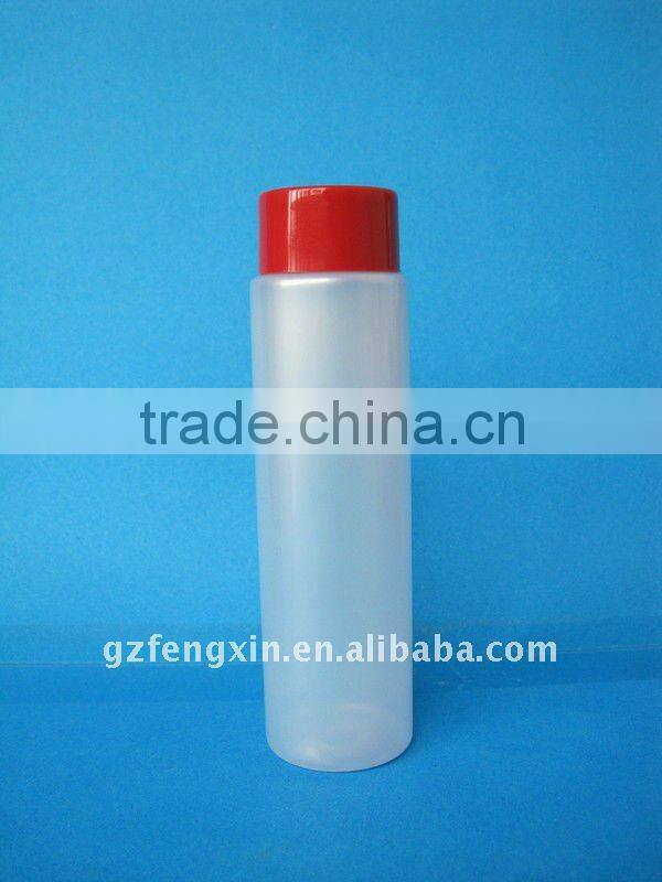 olive oil plastic bottles with different shape and volume