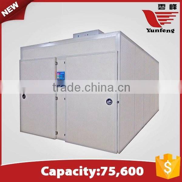 XF-75600 hottest selling high quality commercial chicken egg incubator for sale