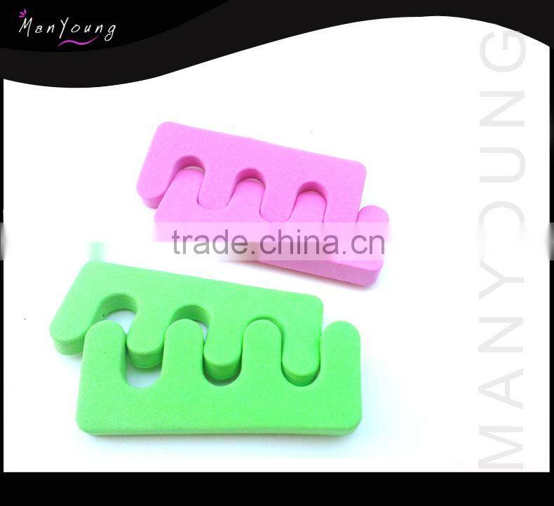 eva pink color 2 in 1 eva toe separators