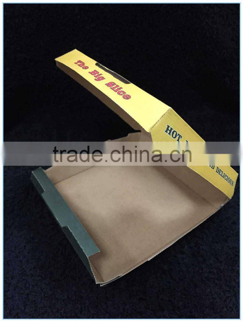 corrugated paper slice pizza box from China supplier