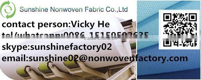 100% fabric non-woven spunbond dot style garden weed control fabric