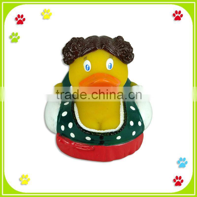 Floating bath duck toy,rubber shooting duck toy