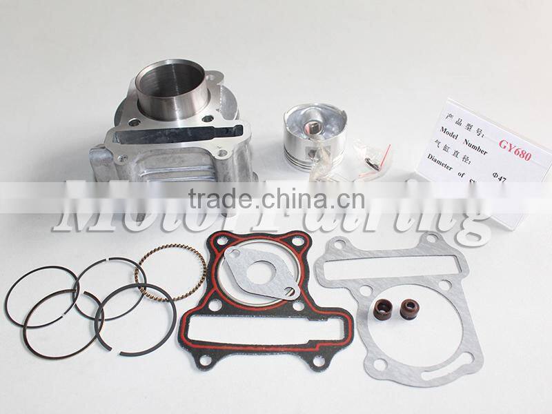 Motorcycle scooter 47mm cylinder kit GY6-80 Aluminum Alloy motorcycle part