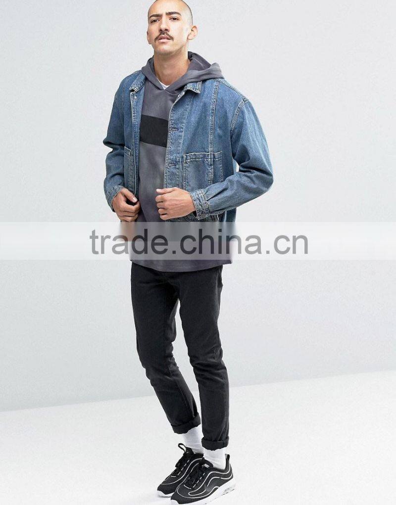 Promotion oversized with hood dark grey men custom high quality 1/2 sleeves pakistan hoodies