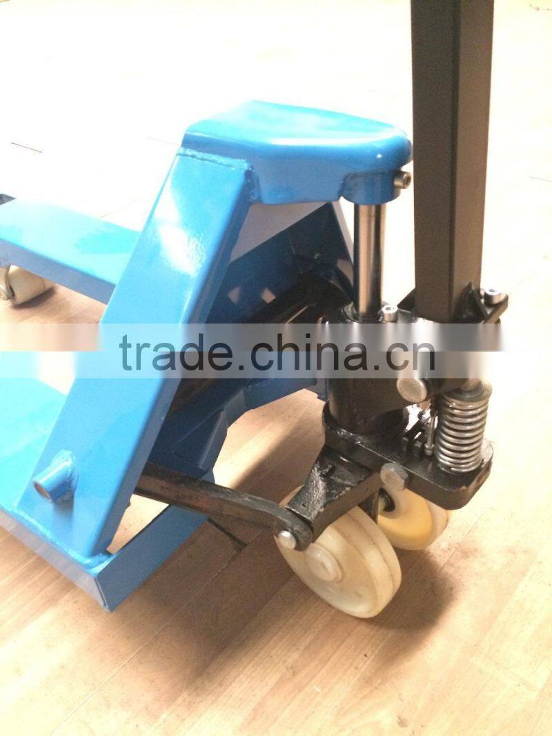 easy control fork lifter hand pallet truck 2t capacity made in china
