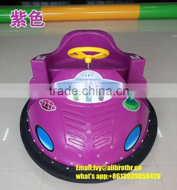 Chinese amusement park battery Remote Control Bumper Car For Kids