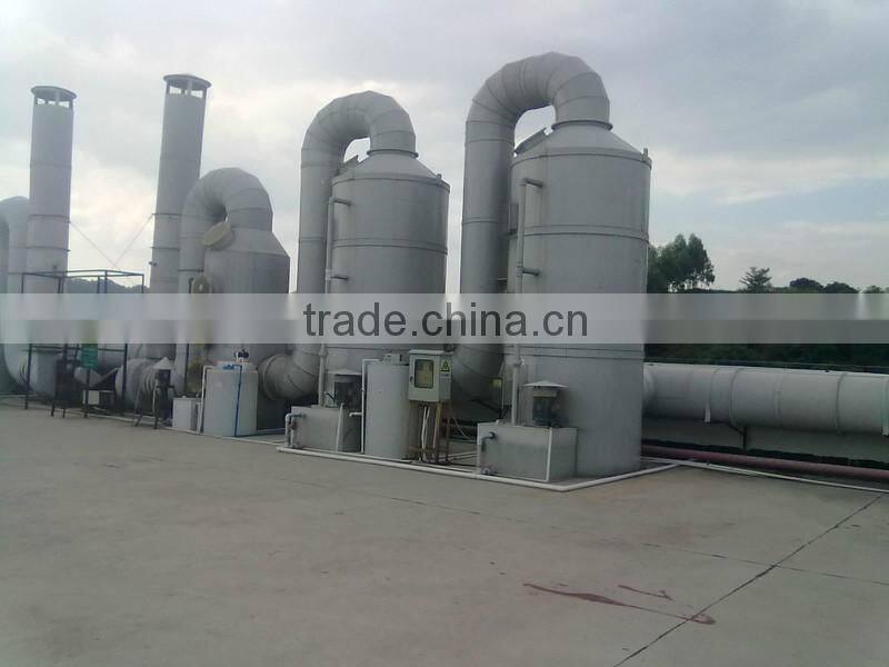 FRP scrubber for treatment gas SO2 and NO absorption tower