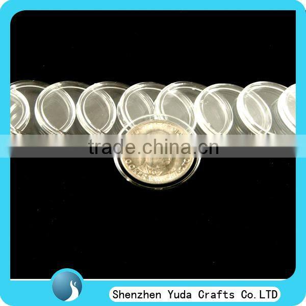 Welcome to custom plastic coin capsule from Shenzhen Yuda