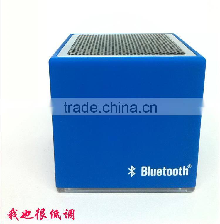 Square Portable Bluetooth speaker mono Bluetooth speaker