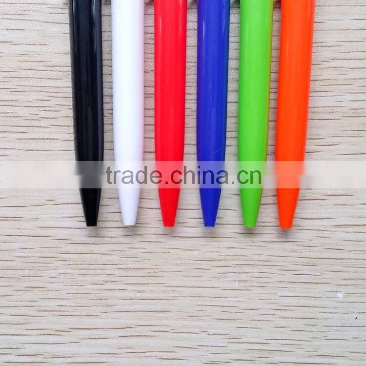 Best wholesale websites Black, white, red, blue, green, orange branded plastic pen
