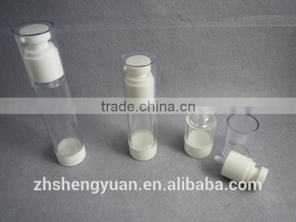 empty pp round airless pump bottle 30ml