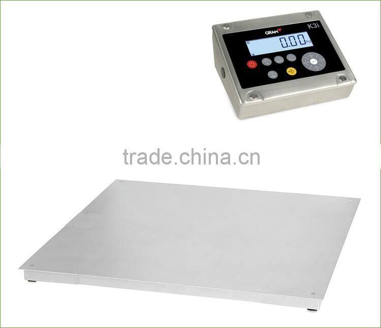XIC-1212-1,5T Rugged Digital Stainless Steel Floor Scale with K3i Indicator