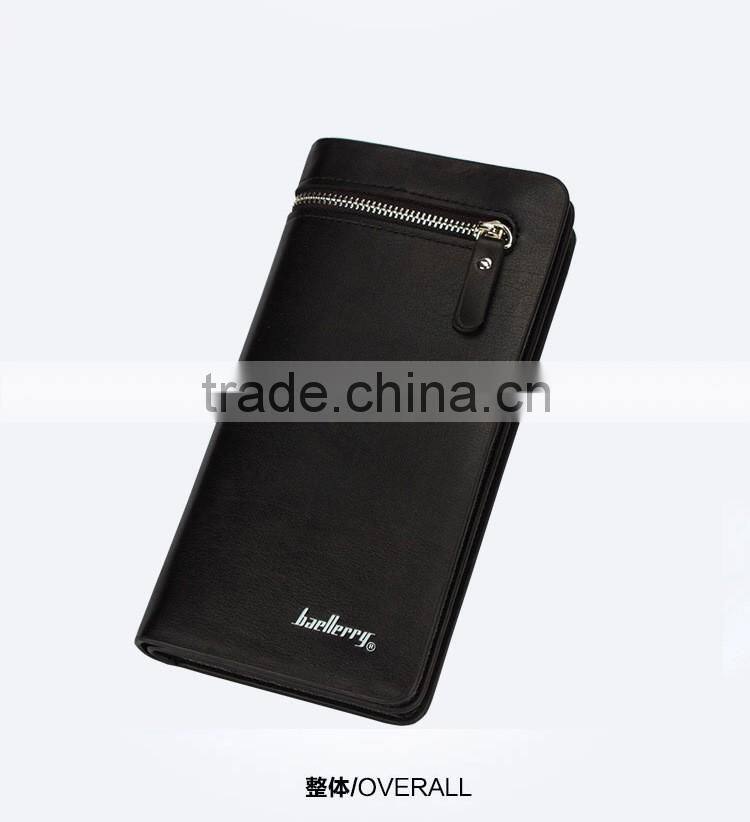 Credit Card Use and leather Material Rfid Blocking Wallets For Men with baellerry brand
