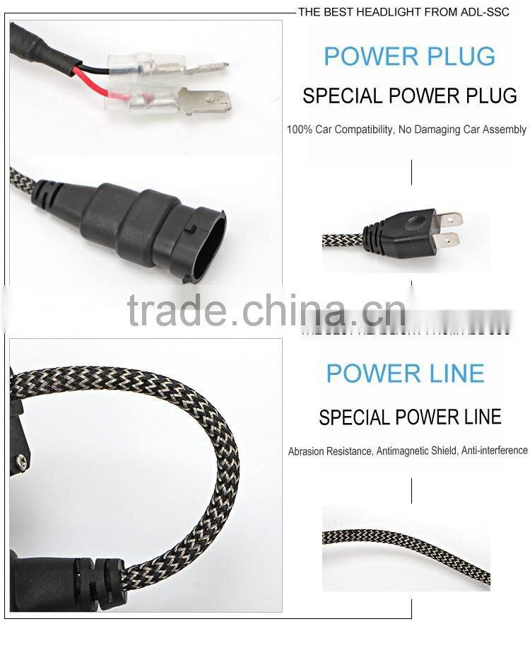 Hot Selling IP68 6000K 45W High Power Car LED Headlight H1,H3, H4, H7, H8, H9,H11,9005, 9006,9012