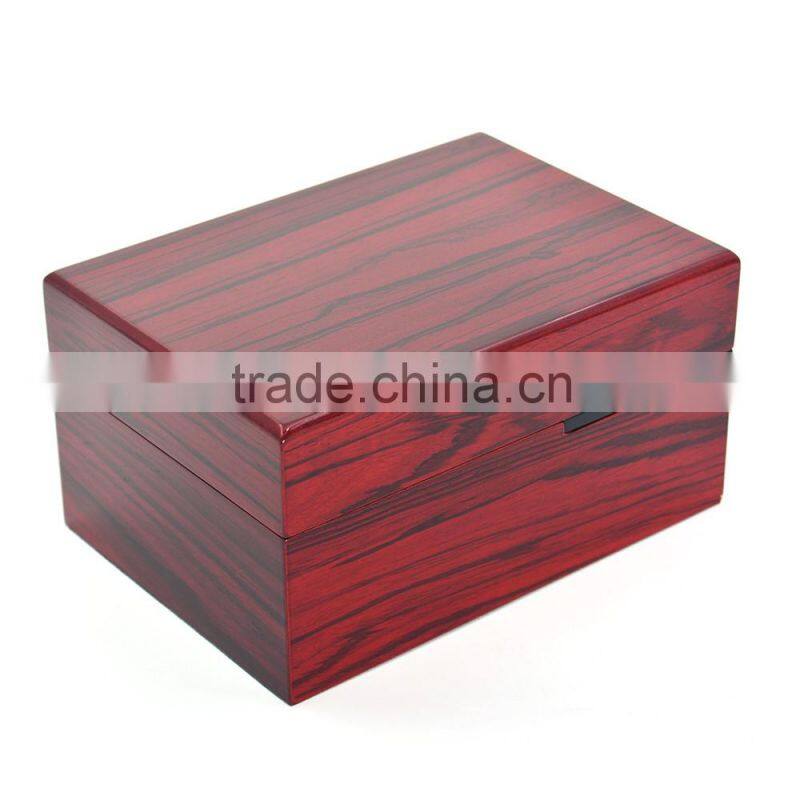 Customized and wholesale luxury wooden watch packing box,painted watch box