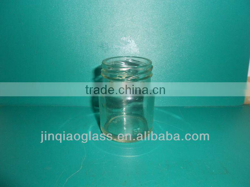70ml clear glass coffee jar