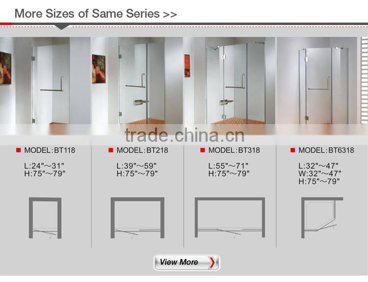 whole mobile 8mm glass shower room
