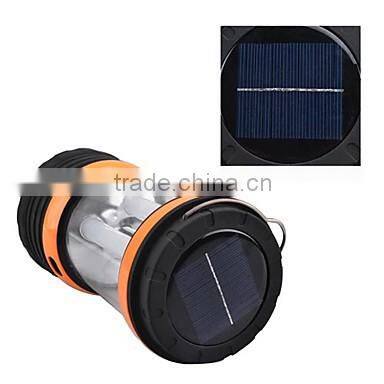 plastic multifunctional charger solar flashlight ce rohs