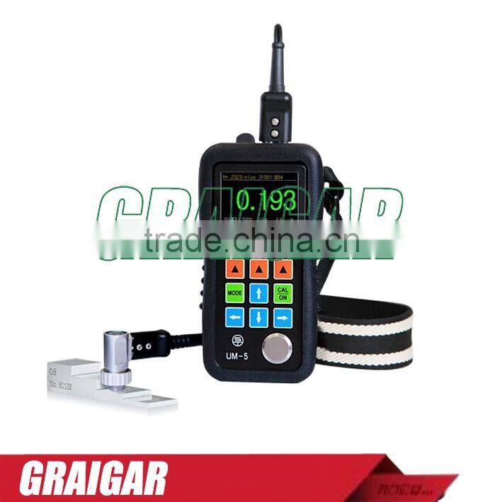 Ultrasonic Thickness Meter um-5, digital thickness tester, ultrasonic thickness gauge