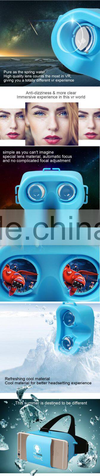 2016 Google Cardboard VR BOX 3.0 Pro1.0 Version Virtual Reality 3D Glasses