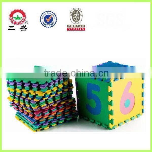 Wholesale alphabet jigsaw puzzle eva foam mat/baby number puzzle mat/alphabet puzzle mat