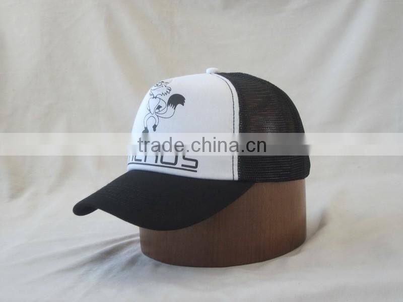 printed trucker hat, snapback cap