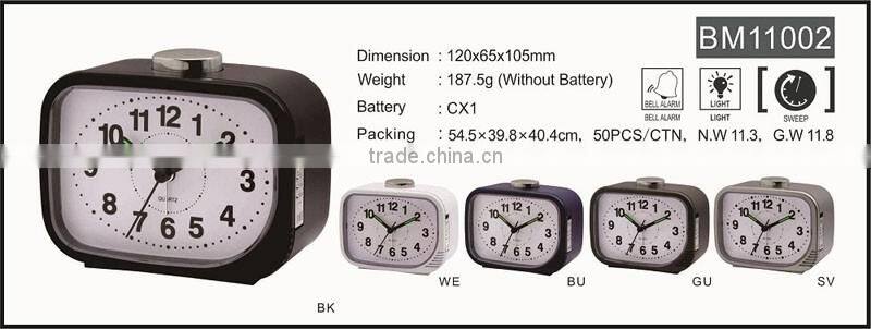 BM12002 table alarm clock / bell alarm clock